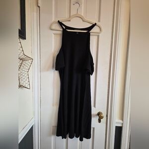 Forever 21 Plus Black Cold Shoulder Dress
